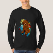 Funny Poodle Puppies Pullover (Voorkant)