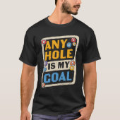 Funny Pool Billiard Saying Retro T-shirt (Voorkant)