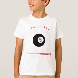 Funny Pool Billiards Gift Pool Hall noemt me T-shirt