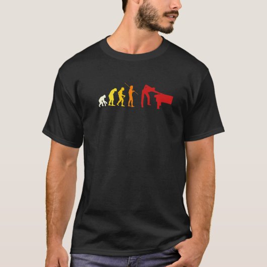 Funny Pool Billiards Player Evolution Billiard Bal T-shirt (Voorkant)