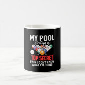 Funny Pool Lover voor Vrouwen en Mannen Biljart Koffiemok (Center)