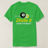 Funny pool miljardards om het te beroeren... t-shirt (Design voorkant)