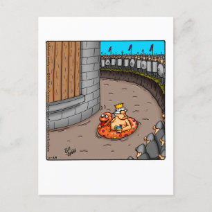 Funny Pool Party Invitations Briefkaarten