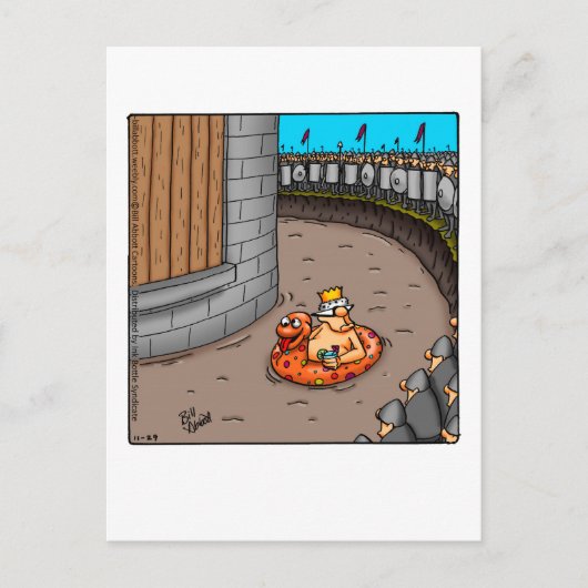 Funny Pool Party Invitations Briefkaarten (Voorkant)