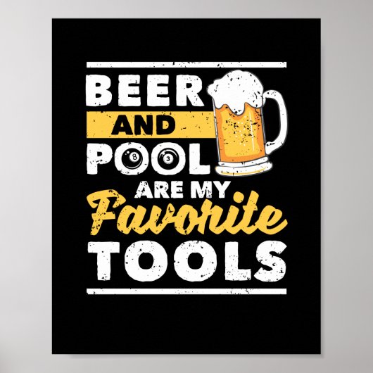 Funny poolspeler miljardairs 8 ballilards poster (Voorkant)