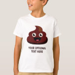 Funny POOP aangepaste shirten en jassen T-shirt<br><div class="desc">Bekijk mijn winkel voor meer grappige objecten.</div>