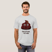 Funny POOP aangepaste shirten en jassen T-shirt (Voorkant volledig)