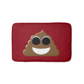 Funny Poop Emoji Badmat (Voorkant)
