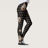 Funny Poop Emojis Leggings (Rechts)