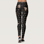 Funny Poop Emojis Leggings (Achterkant)