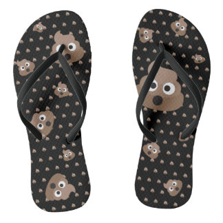 Funny Poop Emojis Teenslippers