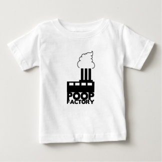 Funny "Poop Factory"-Baby Shirt
