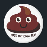 Funny Poop magnet 2: gelukkig<br><div class="desc">Bekijk mijn winkel voor meer grappige objecten.</div>