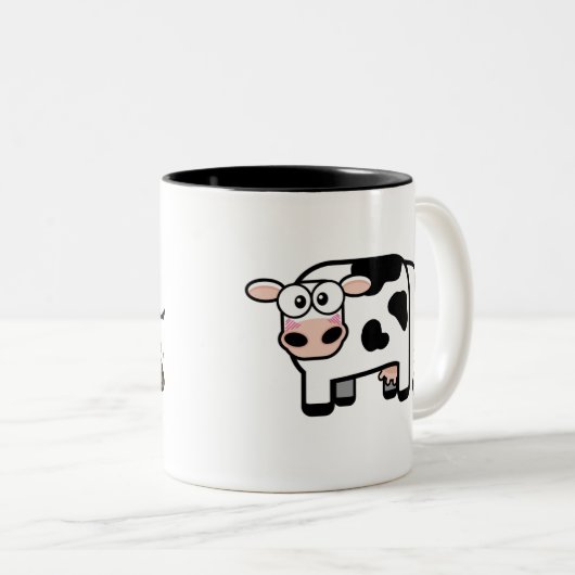 Funny Pooping Cow Mok (Voorkant rechts)