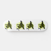 Funny Pooping Flying Dog Persoonlijk Skateboard (Horizontaal)