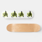 Funny Pooping Flying Dog Persoonlijk Skateboard (Horizontaal)
