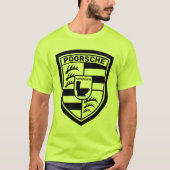 Funny Poorsche Potapissin T-shirt (Voorkant)