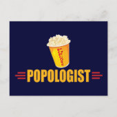 Funny Popcorn Briefkaart (Voorkant)