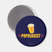 Funny Popcorn Magneet (Voorkant / Achterkant)