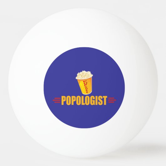 Funny Popcorn Pingpongbal (Achterkant)