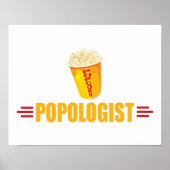 Funny Popcorn Poster (Voorkant)