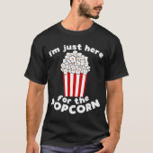 Funny Popcorn T-shirt (Voorkant)