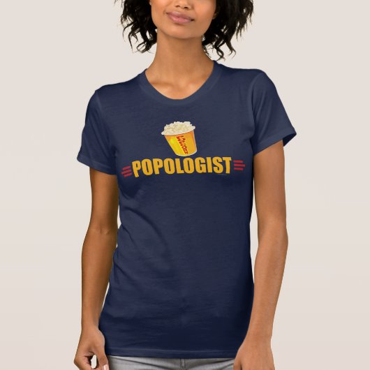 Funny Popcorn T-shirt (Voorkant)