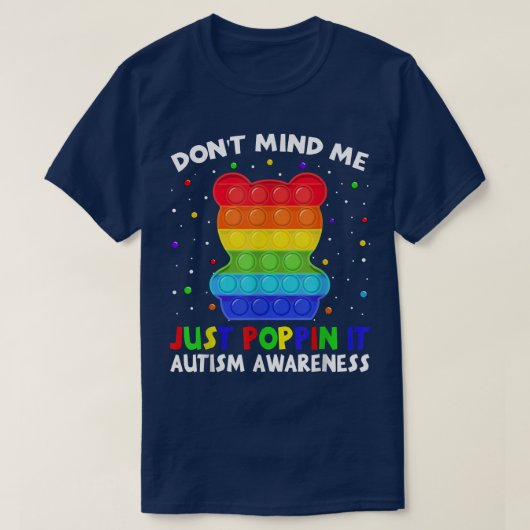 Funny Poppin Beer Autism Awareness Matching Set Ki T-shirt (Design voorkant)