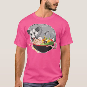 Funny Possum Ramen Noodle LoverAnime Japans T-shirt