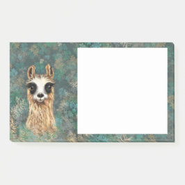 Funny Post het merkt nieuwsgierige Baby Llama Post-it® Notes
