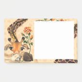 Funny Post het Notities met Romantische Giraffe Post-it® Notes (Voorkant)