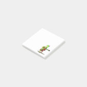 Funny Post het Opmerkingen Met Kikker Spelen Gitaa Post-it® Notes (Schuin)