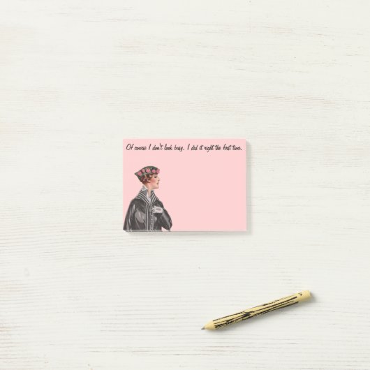 Funny post-it® notes (Op bureau)