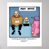 Funny Post Kantoor Mail Humor Poster (Voorkant)