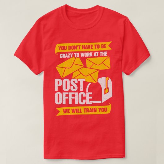 Funny Post Kantoor Postal Worker Gift T-shirt (Design voorkant)