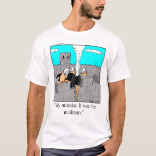 Funny Postal Mailman T-shirt