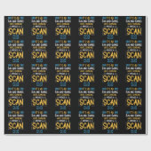 Funny Postal Worker Mailman Cadeaupapier (Vlak)