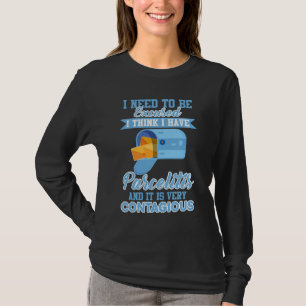 Funny Postal Worker Mailman Carrier Parcel T-shirt