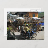 Funny Postcard | Heavy Load Briefkaart (Voorkant / Achterkant)