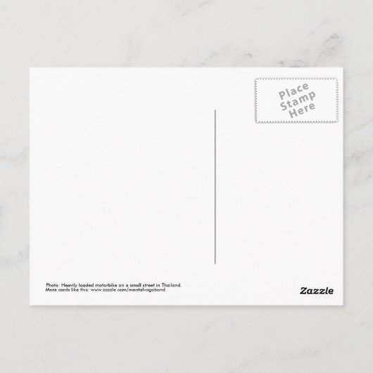 Funny Postcard | Heavy Load Briefkaart (Achterkant)