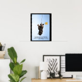 Funny Poster - Claude en Percy (Thuiskantoor)