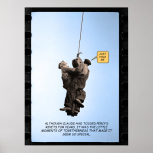 Funny Poster - Claude en Percy