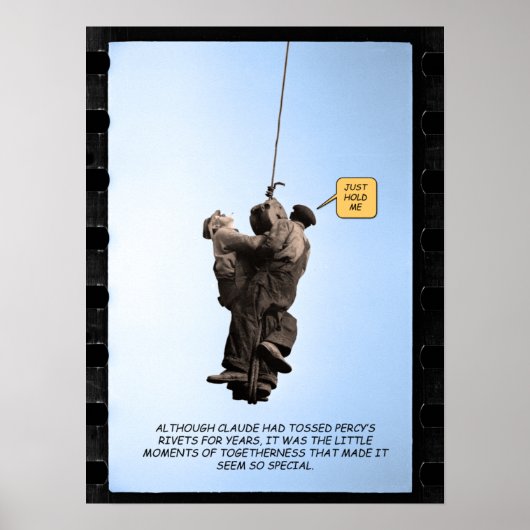 Funny Poster - Claude en Percy (Voorkant)