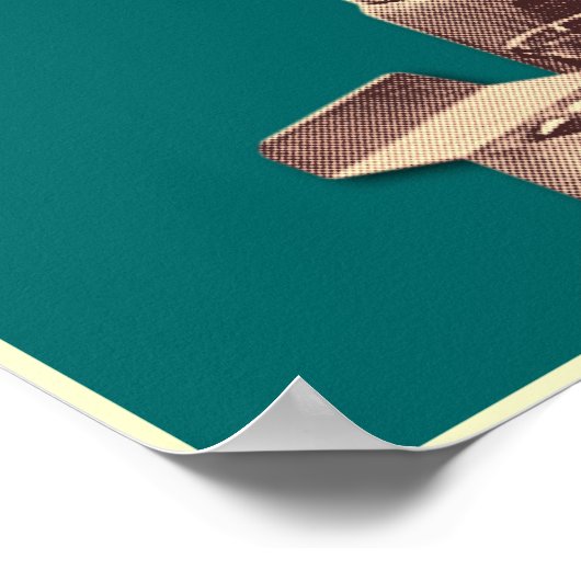 Funny Poster - Retro Houseechtgenote Sleepytime Ca (Hoek)