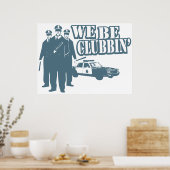 Funny Poster we zijn een klojo. (Keuken)