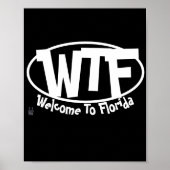Funny poster "Welkom in Florida" (Voorkant)