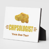 Funny Potato Chip Lovers Fotoplaat (Zijkant)