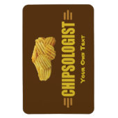 Funny Potato Chip Lovers Magneet (Verticaal)