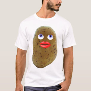 Funny Potato Cute Character Mannen T-Shirt
