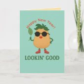 Funny Potato Greeting Card Kaart (Voorkant)